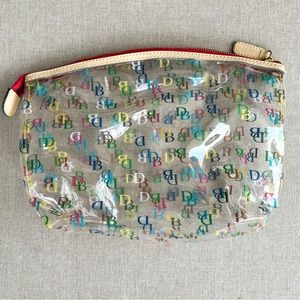 Dooney & Bourke Clear Cosmetic Case